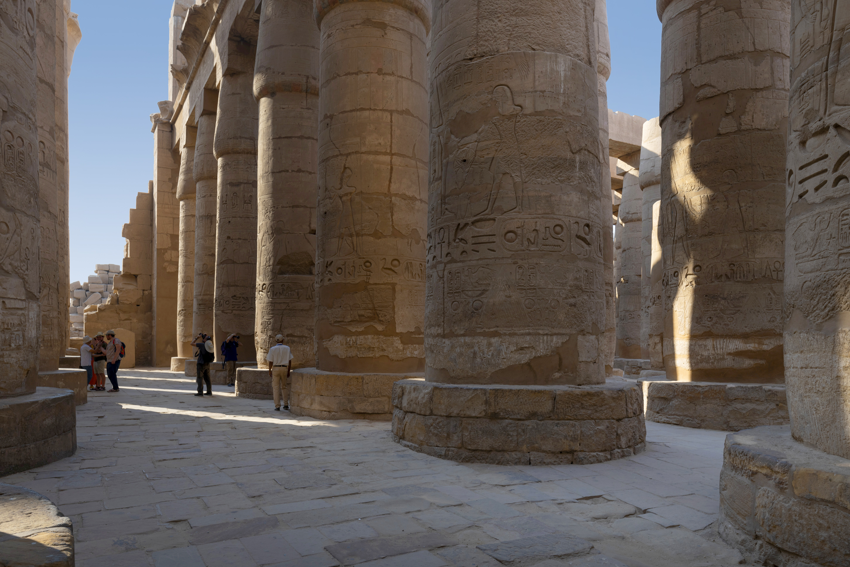 Karnak Temple at Luxor, Egypt. Photo by Scott Bennett